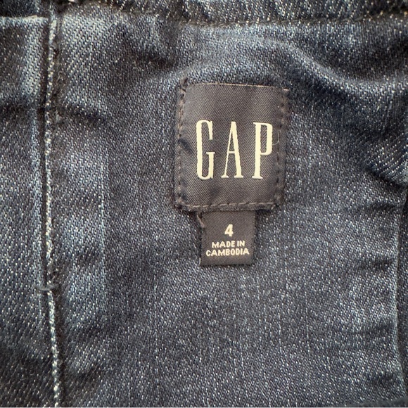 Gap Strapless Denim Midi Dress Size 4 Medium Wash Tube - Picture 4 of 5